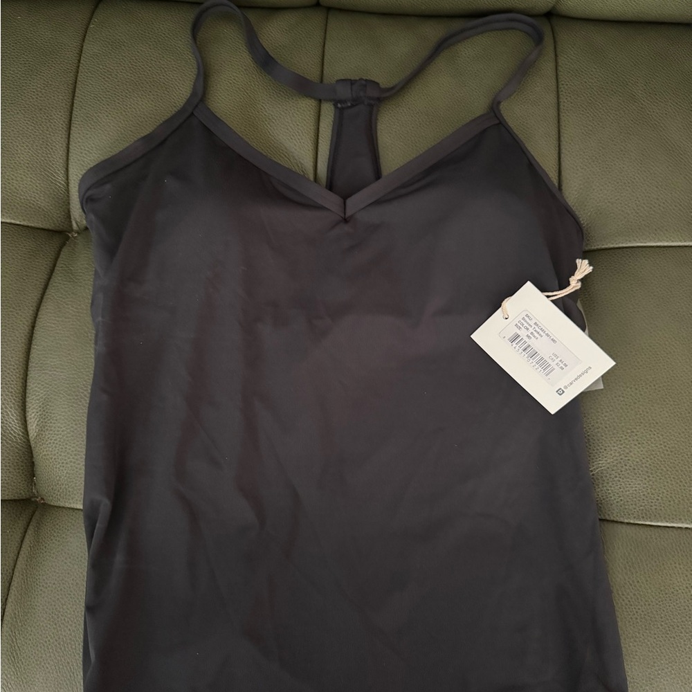 Carve Designs Black StinsonTankini -NWT- M
